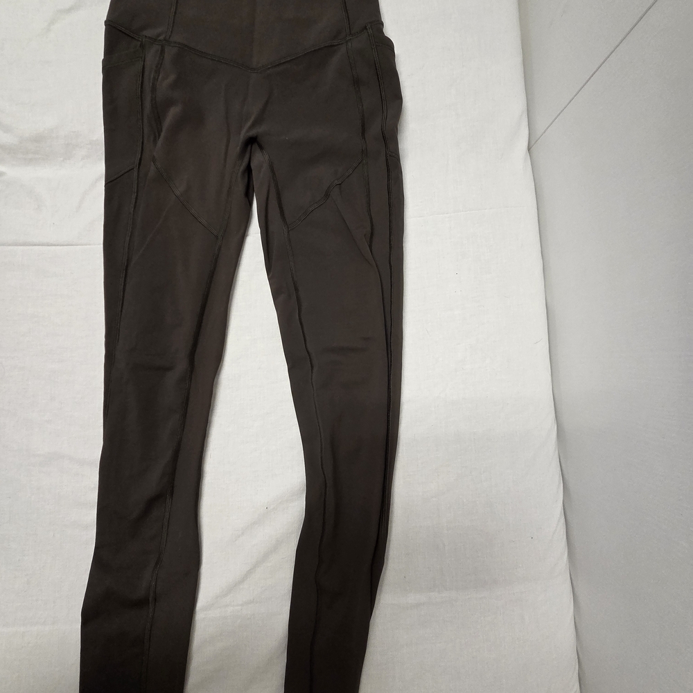 lululemon athletica Olive Drab Brown Leggings